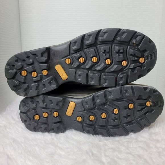 Timberland White Ledge Mens Size 13 Mid Waterproof Ankle Boots Brown Leather - Picture 9 of 9